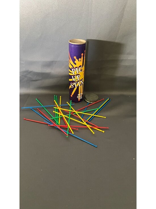 Pick Up Stix Other - Pick Up Stix Tube Set Game For Kids Ages 5+ Bright Colors